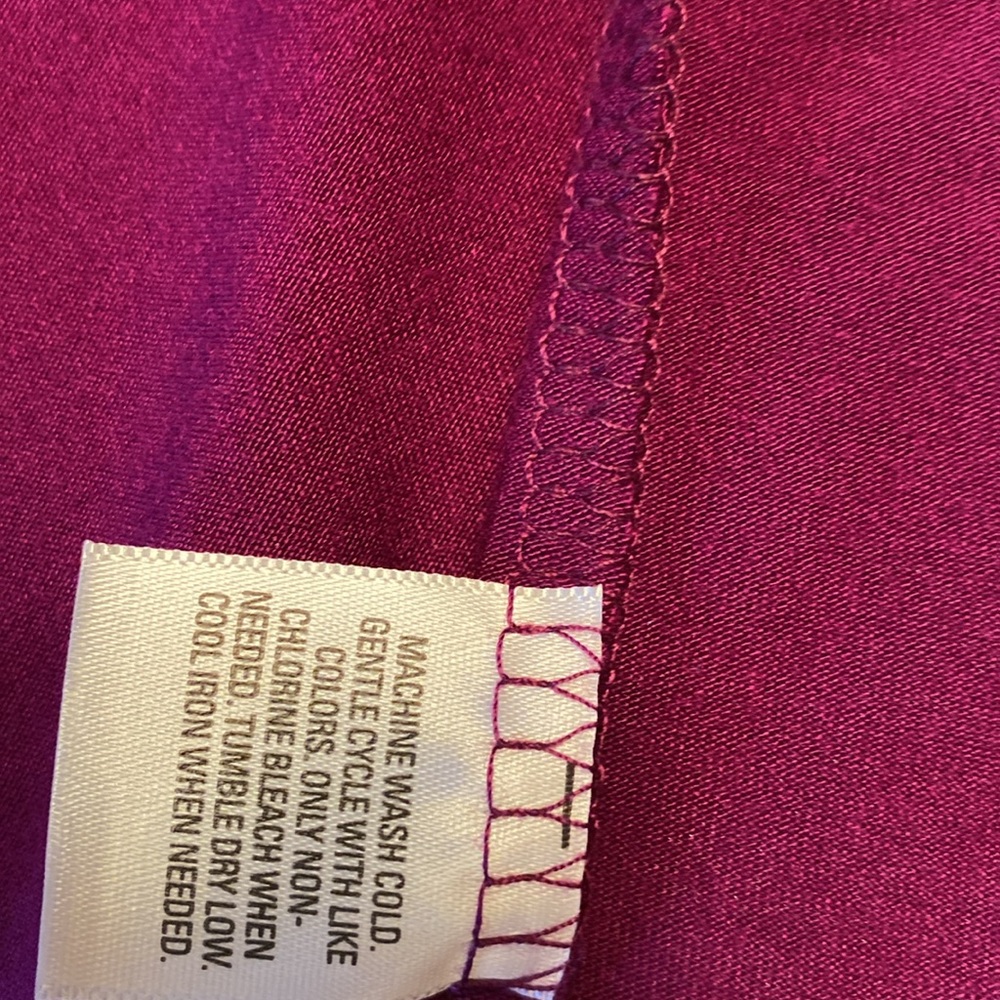 NWOT beautiful purple Style & Co. light turtleneck, see measurements in photos - Picture 9 of 9